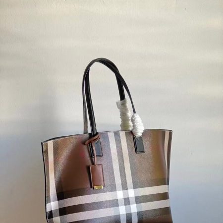 Burberry Medium Check Tote - Image 3