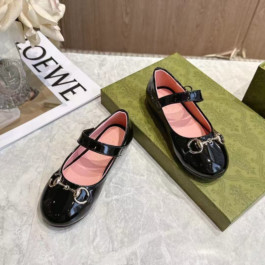 Gucci Kids Horsebit Ballet Flats - Image 5
