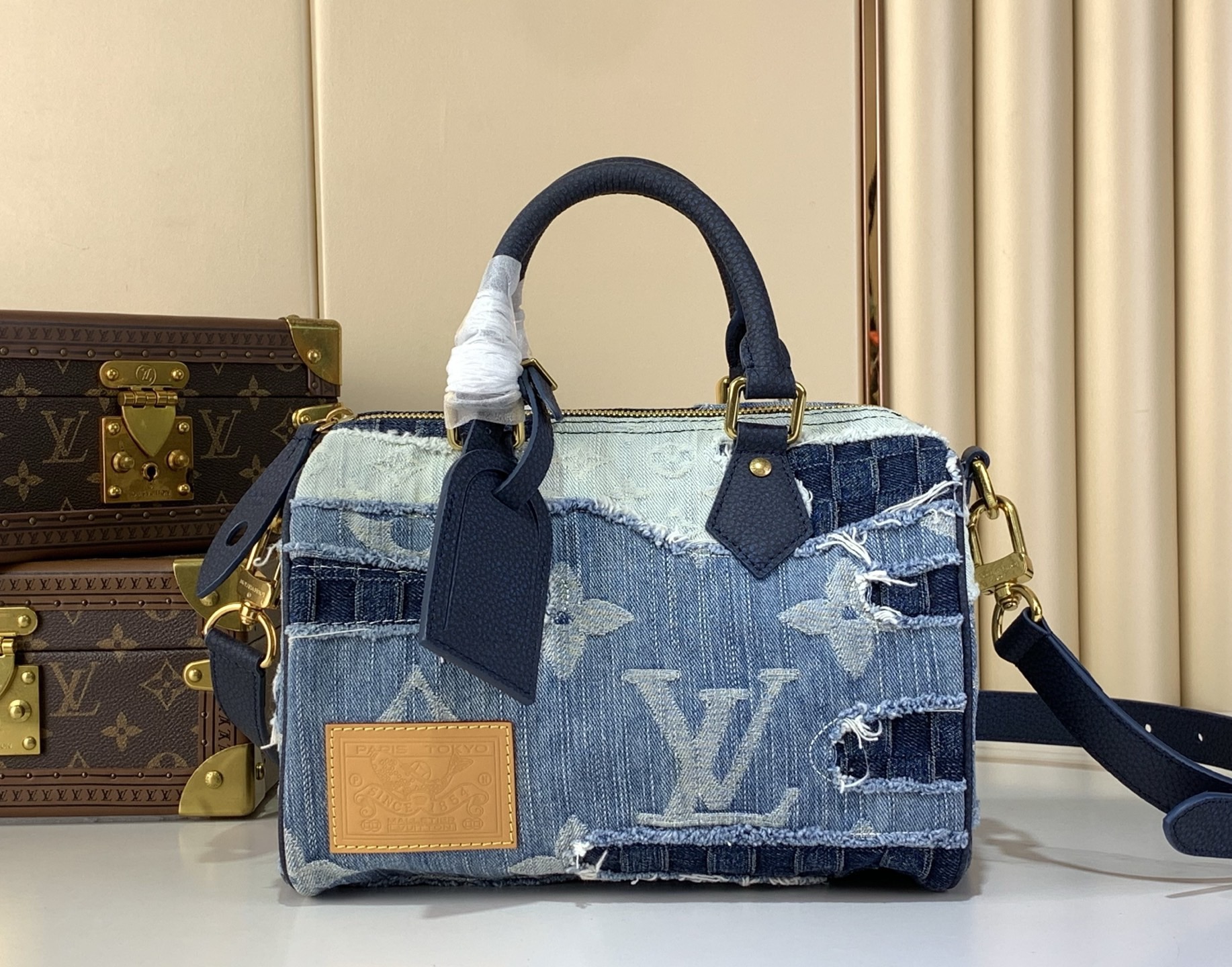 LV X Nigo Sac Speedy Bandoulière 25 Bag - Image 1