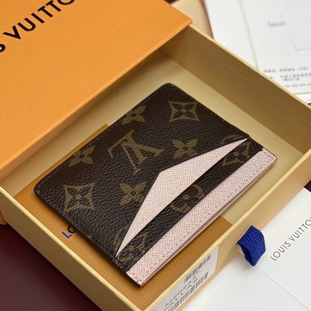 LV Triple Card Holder Monogram - Image 2