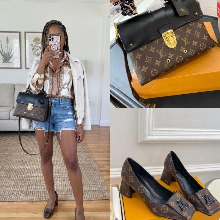 LV Shoes & Bag Set