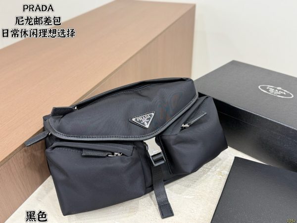 Prada Nylon Messenger Bag