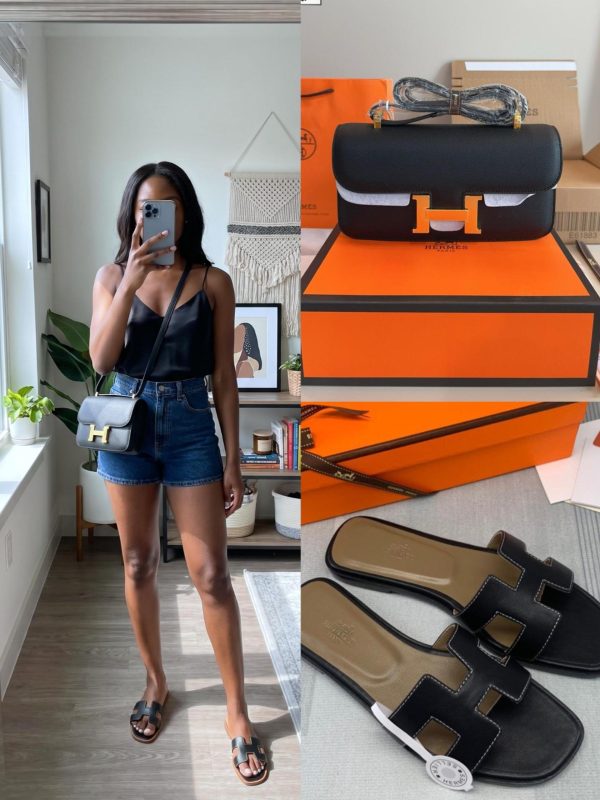 Hermès Shoes & Bag Set