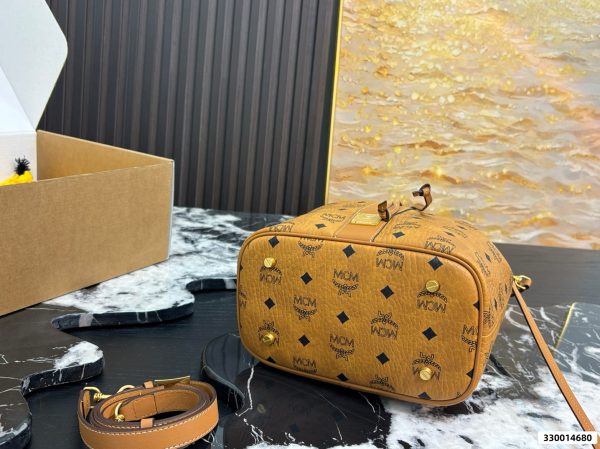 MCM Large Dessau Drawstring Bag