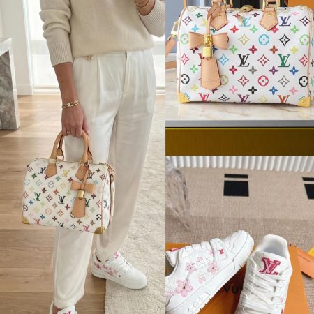 LV  x TM Shoes & Bag Set