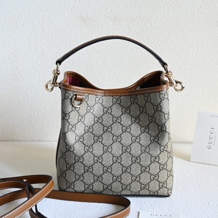 Gucci Emblem Bucket Bag