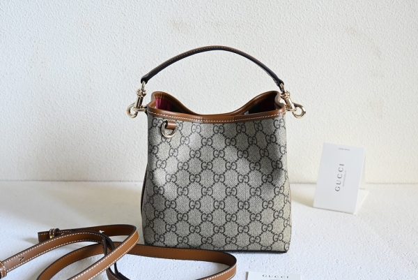 Gucci Emblem Bucket Bag