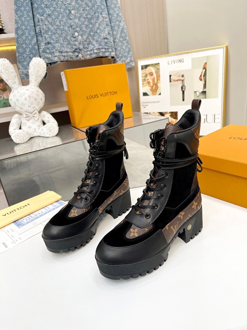 LV Ankle Boots - Image 1