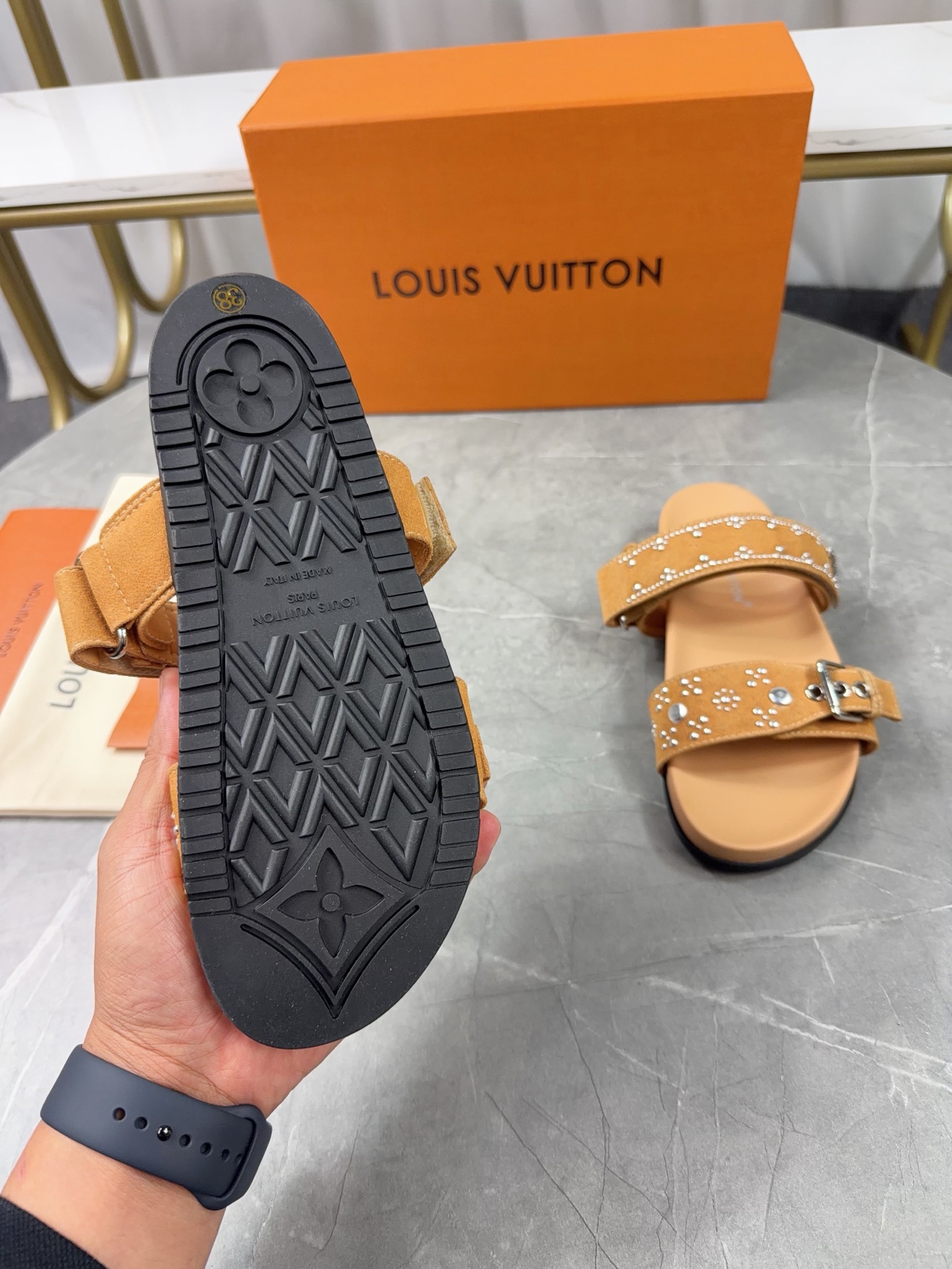 LV Bom Dia Flat Comfort Mule - Image 6