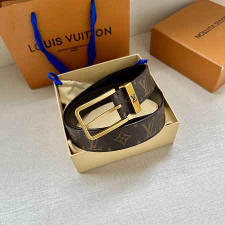 LV Saint Germain Monogram Eclipse 35mm Belt - Image 5