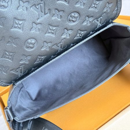 LV Pulse Messenger Monogram Shadow Crossbody Shoulder Bag - Image 8