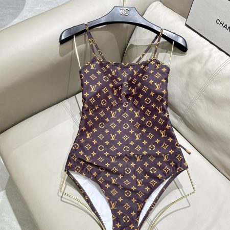 LV One-Piece Swimsuit Swimwear - Image 5