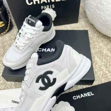Chanel Sneakers White - Image 3