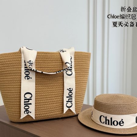 Chloe Knit Bag & Hat Set - Image 5