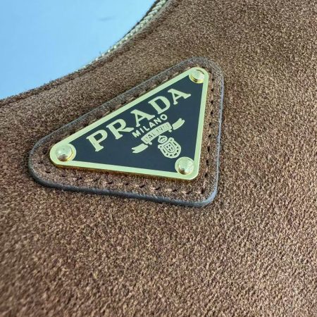 Prada Re-Edition Suede Mini Bag - Image 6