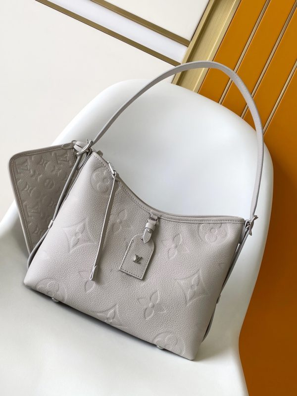 LV CarryAll PM Monogram Empreinte Leather Women Handbag 10A Mirror Version