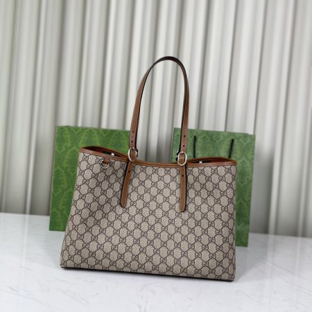 Gucci GG Emblem Large Tote Bag Top Quality