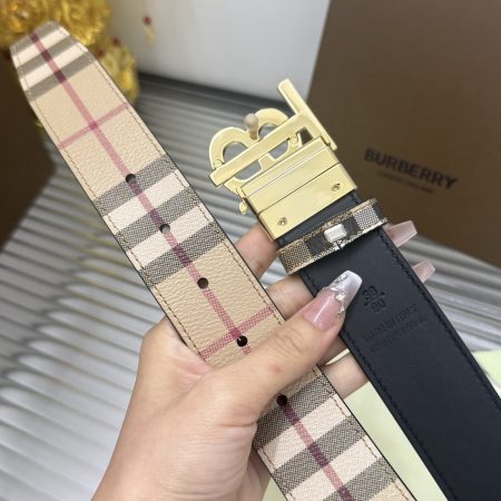 Burberry Reversible Check TB Belt 35MM Top Quality - Image 3