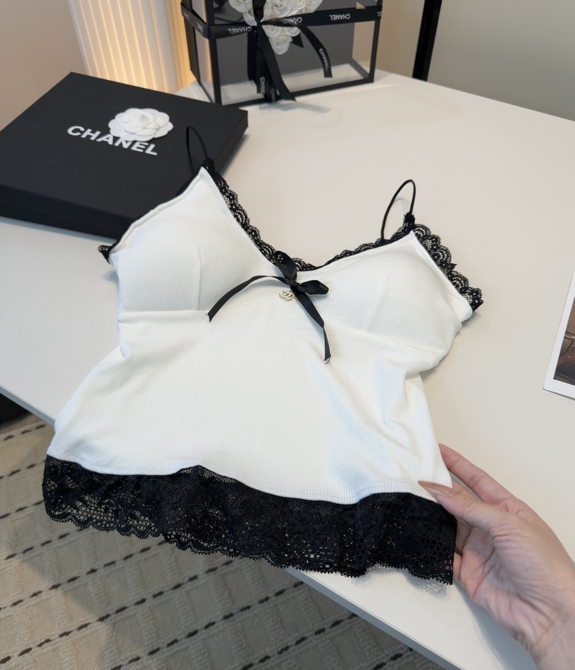 Chanel Swim Lace Top - Image 7