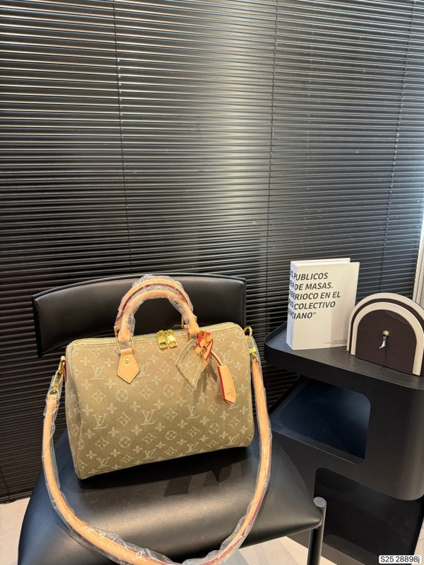 LV Denim Speedy 30 Hand bag