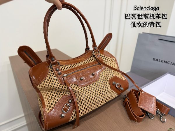Balenciaga Straw Bag