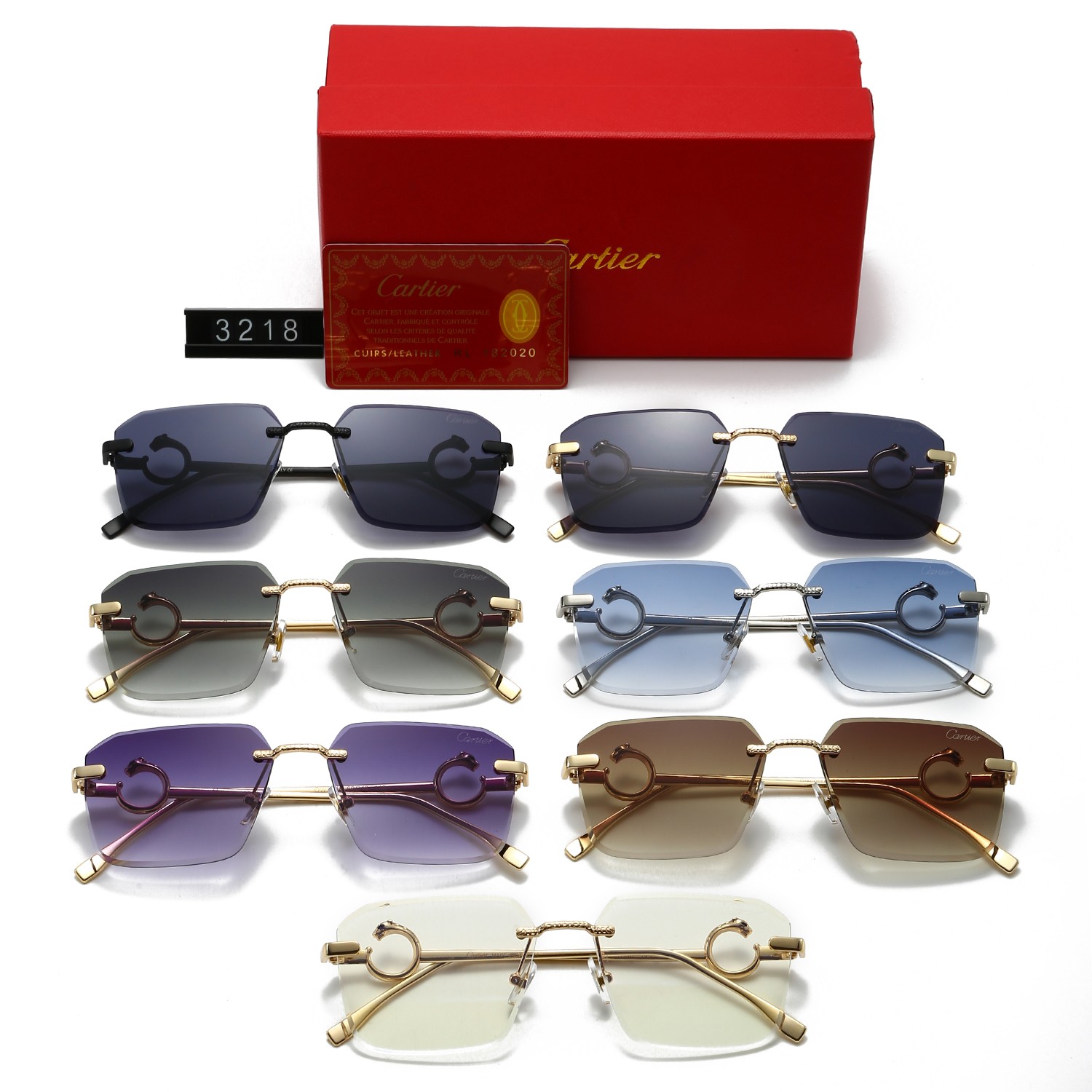 Cartier Fashionable Sunglasses - Image 1