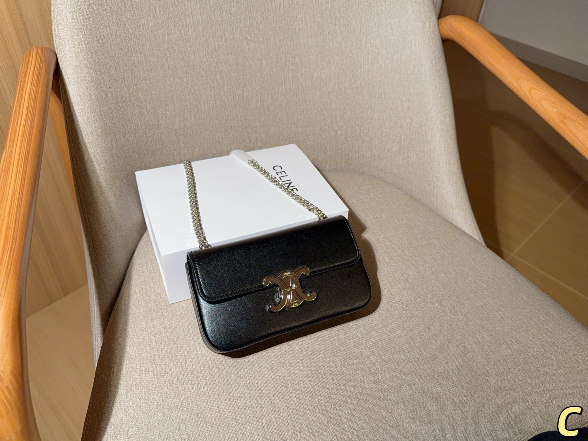 Celine Claude Shoulder Bag - Image 2