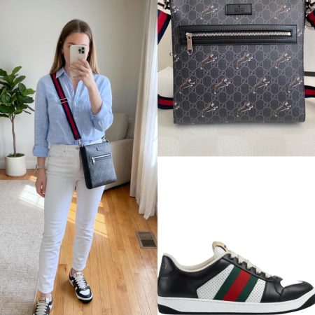 Gucci Shoes & Bag Set
