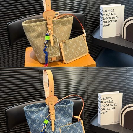 LV Denim All-in-One Bag - Image 1