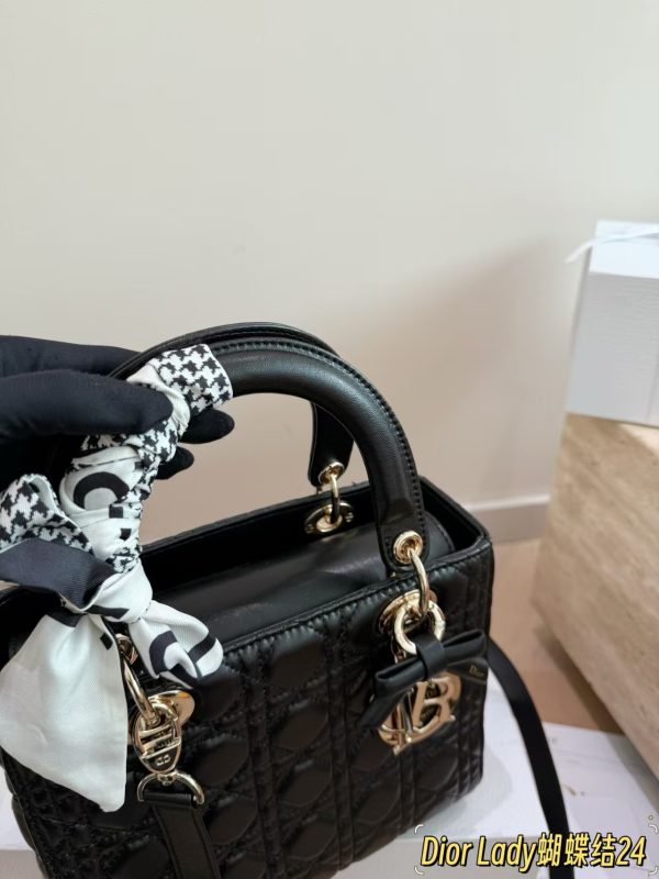 Dior Medium Lady Dior My ABC Dior Bag with bow