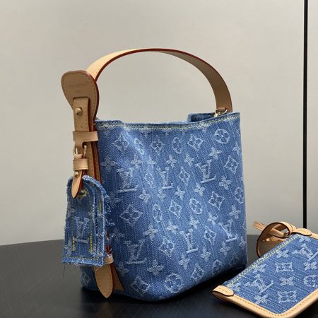 LV All In BB Monogram Denim Bag - Image 4