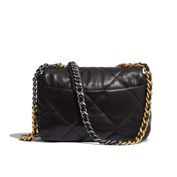 CHANEL 19 Flap Bag Small&Medium Chain Strap Shoulder Bag