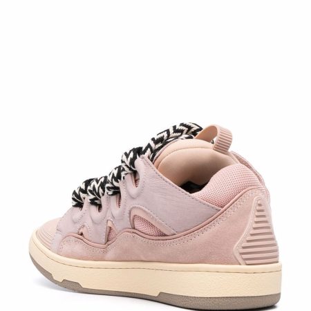 Lanvin LEATHER CURB SNEAKERS - Image 3