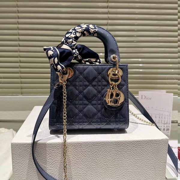 Dior Mini Lady Bag - Lacquered