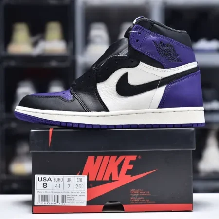 Jordan1 Retro High Court Purple - Image 8