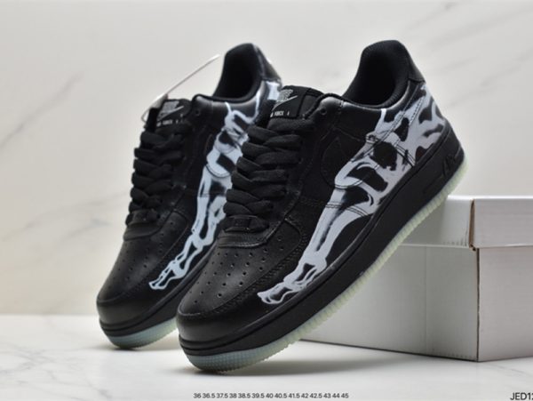 Nike Air Force 1 '07 QS Black Skeleton 2019 BQ7541-001