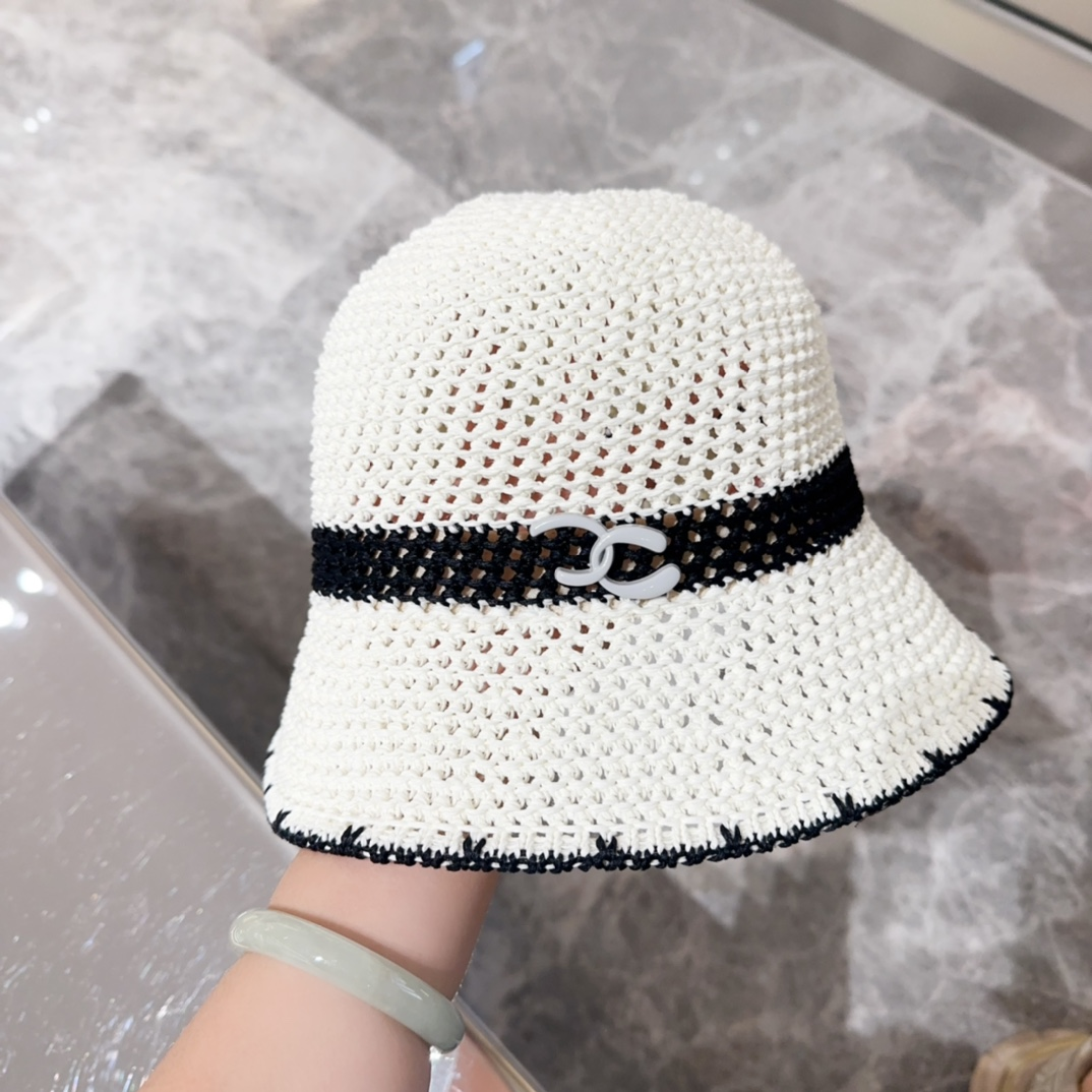 Chanel Wear a Fisherman's Hat  Sunhat - Image 1