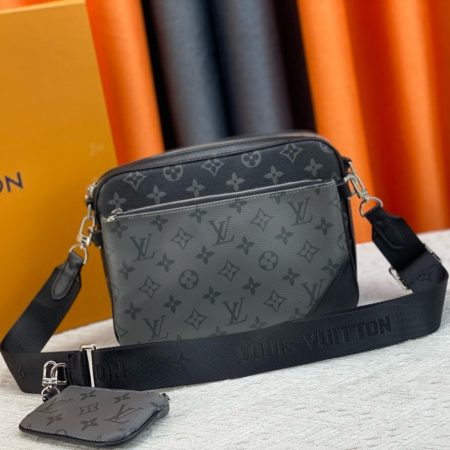 LV Reverse Monogram Eclipse Trio Messenger Bag