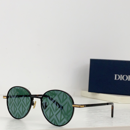 Dior Round Metal Sunglasses Top Quality - Image 1