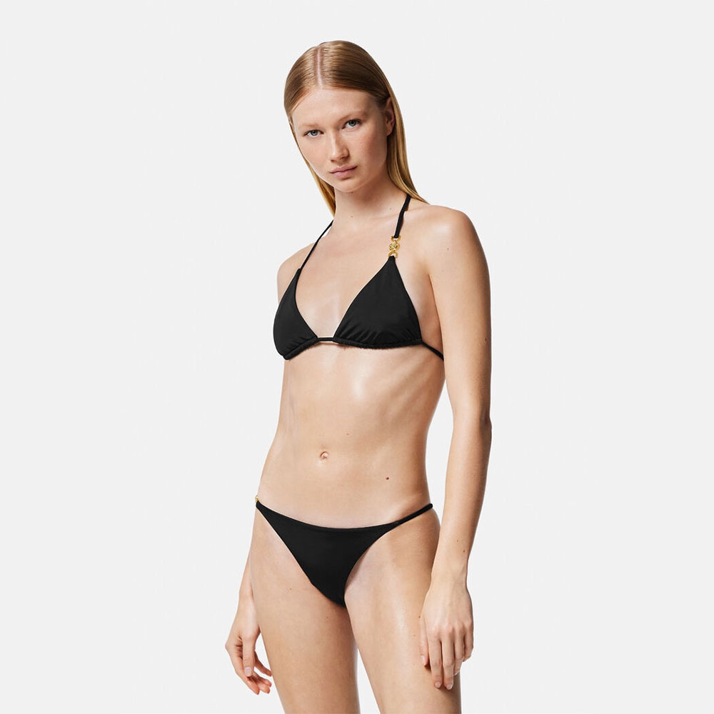 Versace   Buckle Style Split Swimsuit Swimwear - Image 2