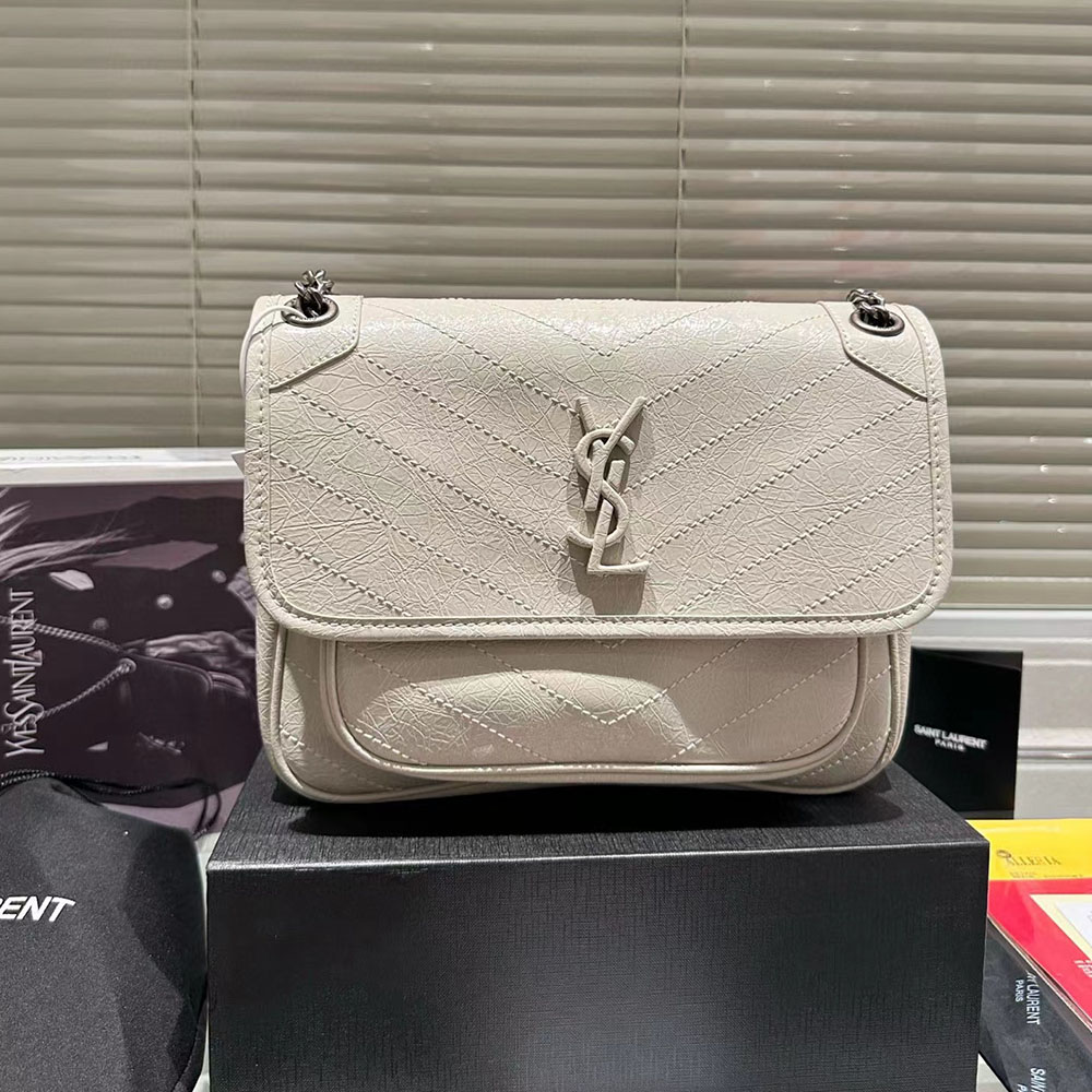 Saint Laurent YSL Niki Baby In Vintage Leather - Image 10
