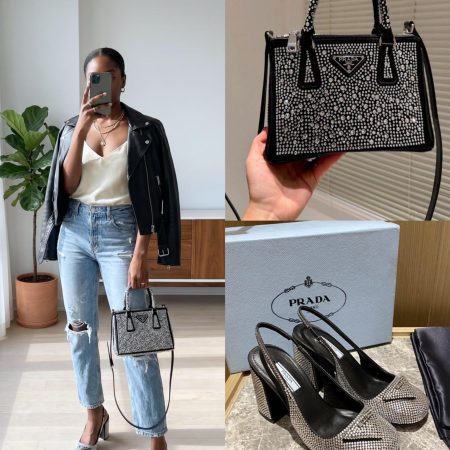 Prada Shoes & Bag Set