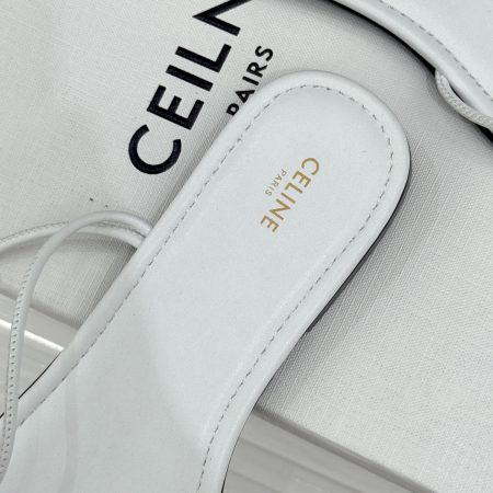 Celine Open-Toe Flat Sandals - Image 9