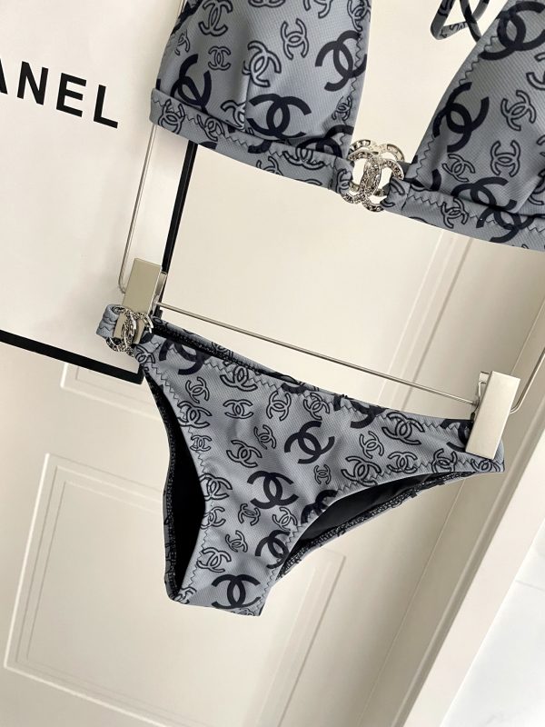 Chanel Two-Piece Swimsuit Swimwear