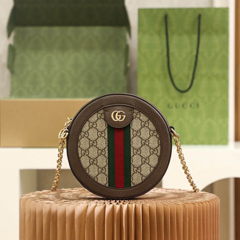 Gucci Ophidia Round Cake Crossbody Bag - Image 2