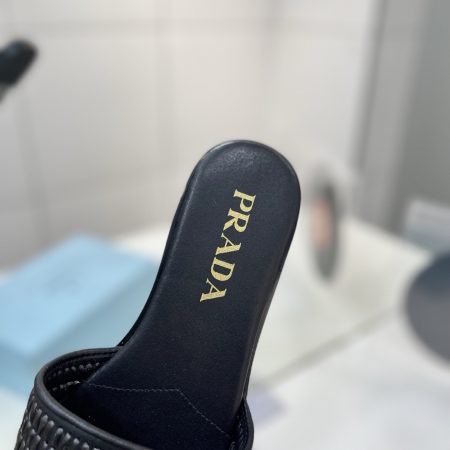 Prada Triangle-logo Sandals - Image 6