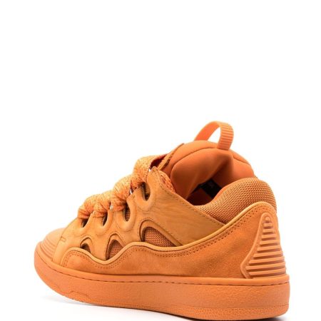 Lanvin LEATHER CURB SNEAKERS - Image 3