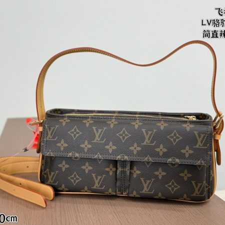 LV Camel Bag - Image 3