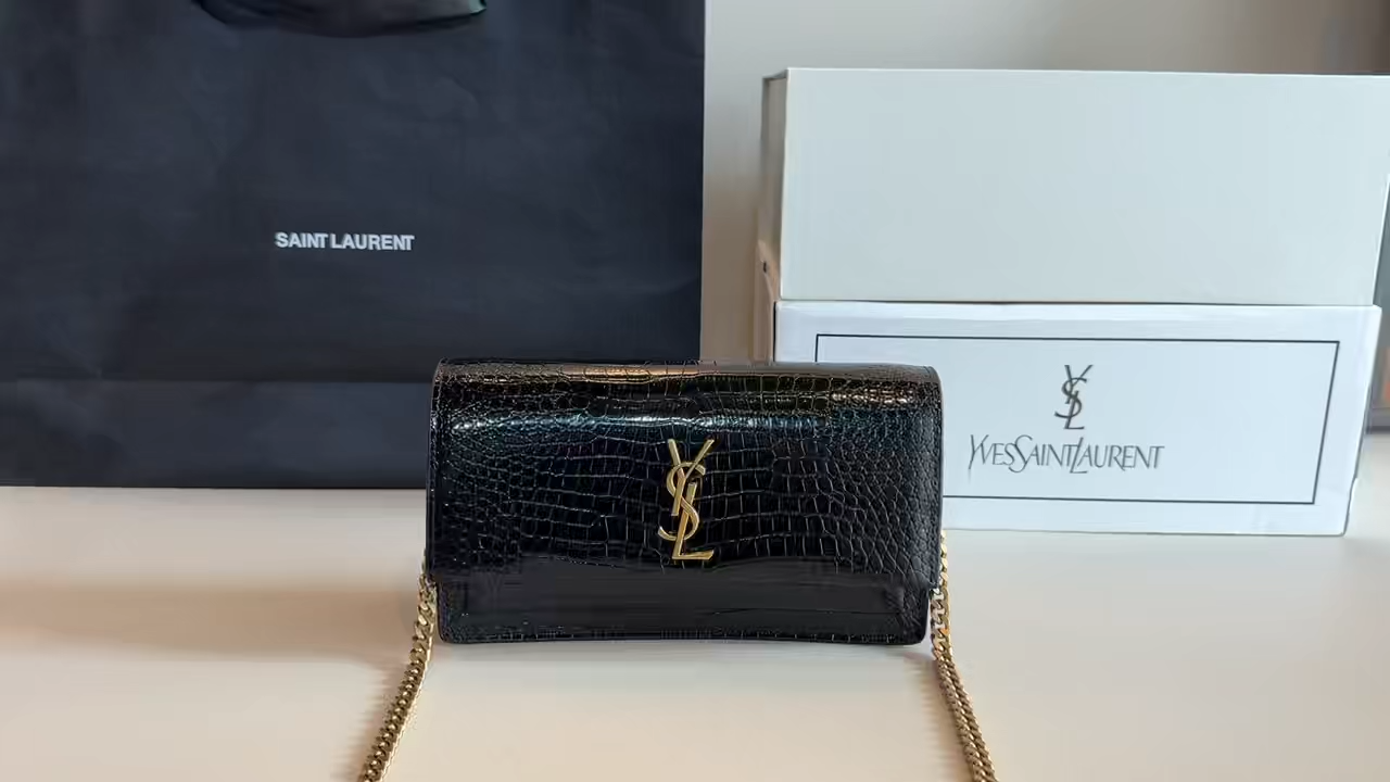 Saint Laurent LouLou Envelope Bag - Image 1