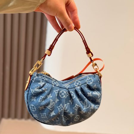 LV Pochette Valley Monogram Denim Bag - Image 8